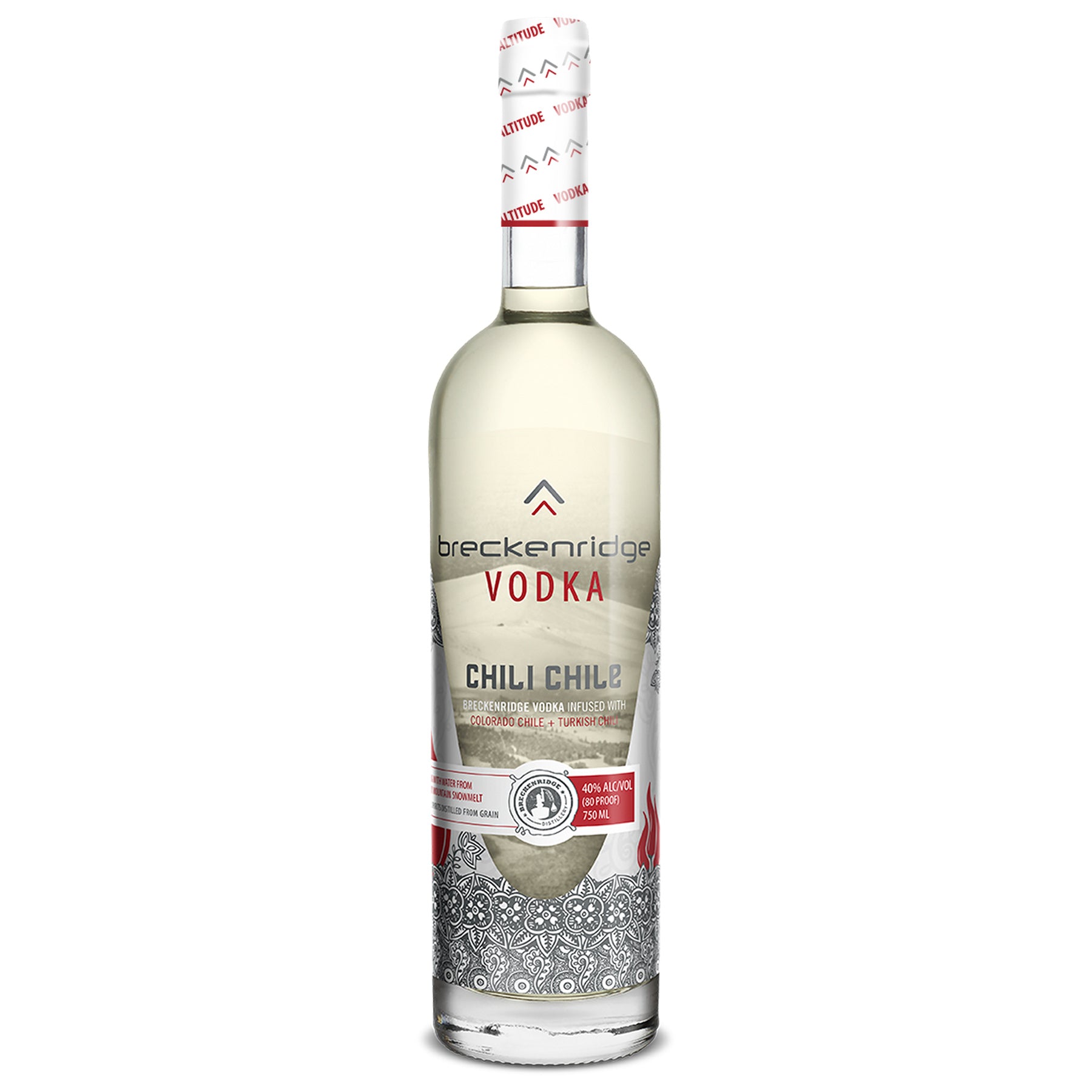 Breckenridge Chili Chile Vodka 750ml - ForWhiskeyLovers.com