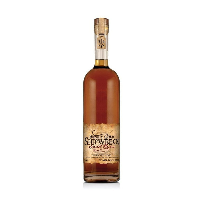 Brinley Gold Shipwreck Spiced Rum - ForWhiskeyLovers.com