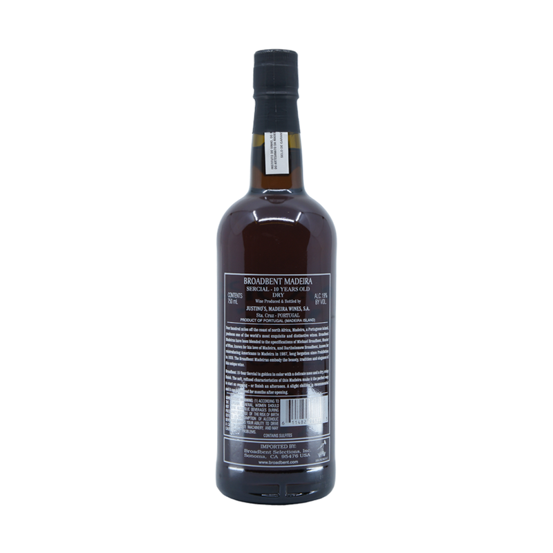 Broadbent Madeira 10 Year Old Sercial - ForWhiskeyLovers.com