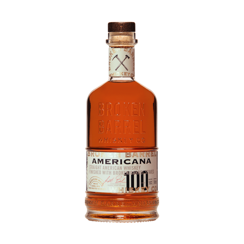 Broken Barrel Americana Straight American Whiskey - ForWhiskeyLovers.com