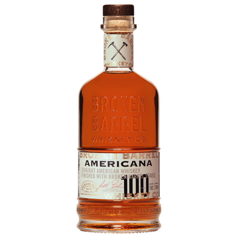 Broken Barrel Americana Straight American Whiskey - ForWhiskeyLovers.com