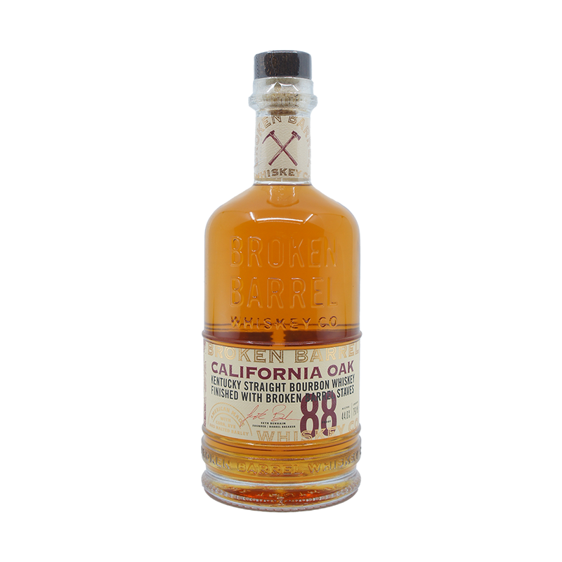 Broken Barrel California Oak Kentucky Straight Bourbon Whiskey - ForWhiskeyLovers.com