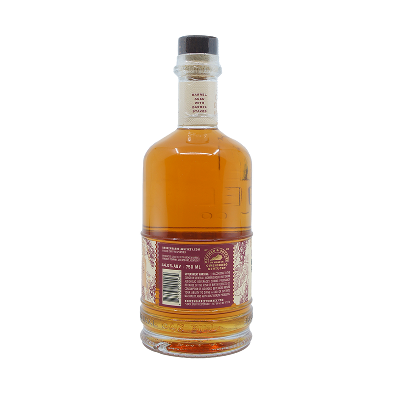 Broken Barrel California Oak Kentucky Straight Bourbon Whiskey - ForWhiskeyLovers.com
