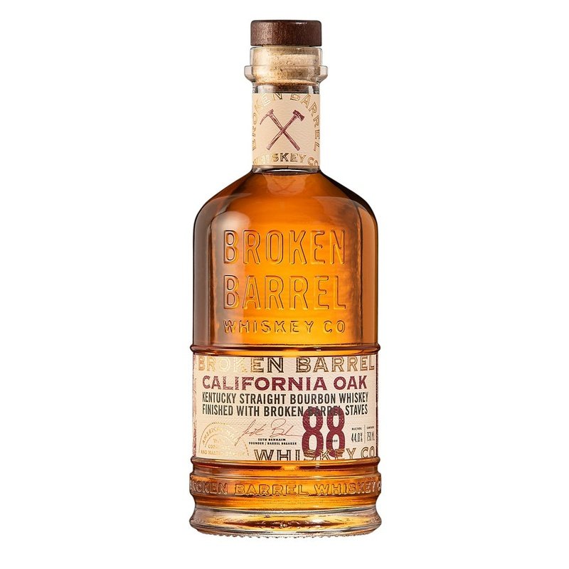 Broken Barrel California Oak Kentucky Straight Bourbon Whiskey - ForWhiskeyLovers.com