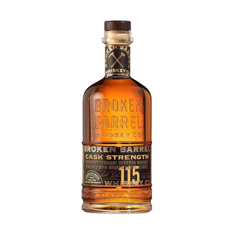 Broken Barrel Cask Strength Kentucky Straight Bourbon Whiskey - ForWhiskeyLovers.com