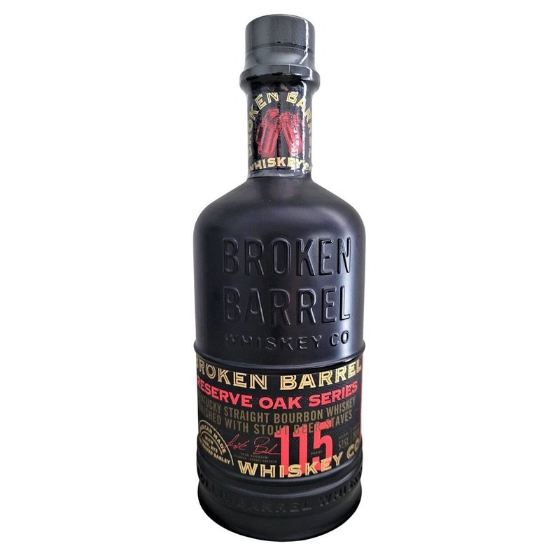 Broken Barrel Reserve Oak Series Stout Beer Finish Kentucky Straight Bourbon Whiskey - ForWhiskeyLovers.com