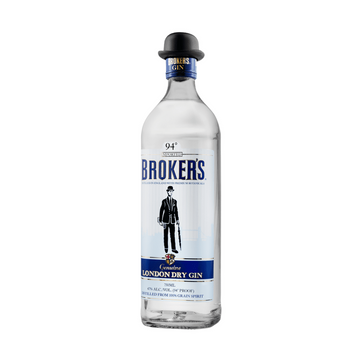 Broker's London Dry Gin - ForWhiskeyLovers.com