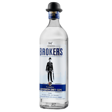 Broker's London Dry Gin - ForWhiskeyLovers.com