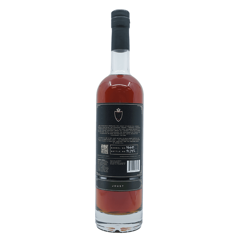 Brook Hill Joust 12 Year Old Straight Rye Whiskey - ForWhiskeyLovers.com