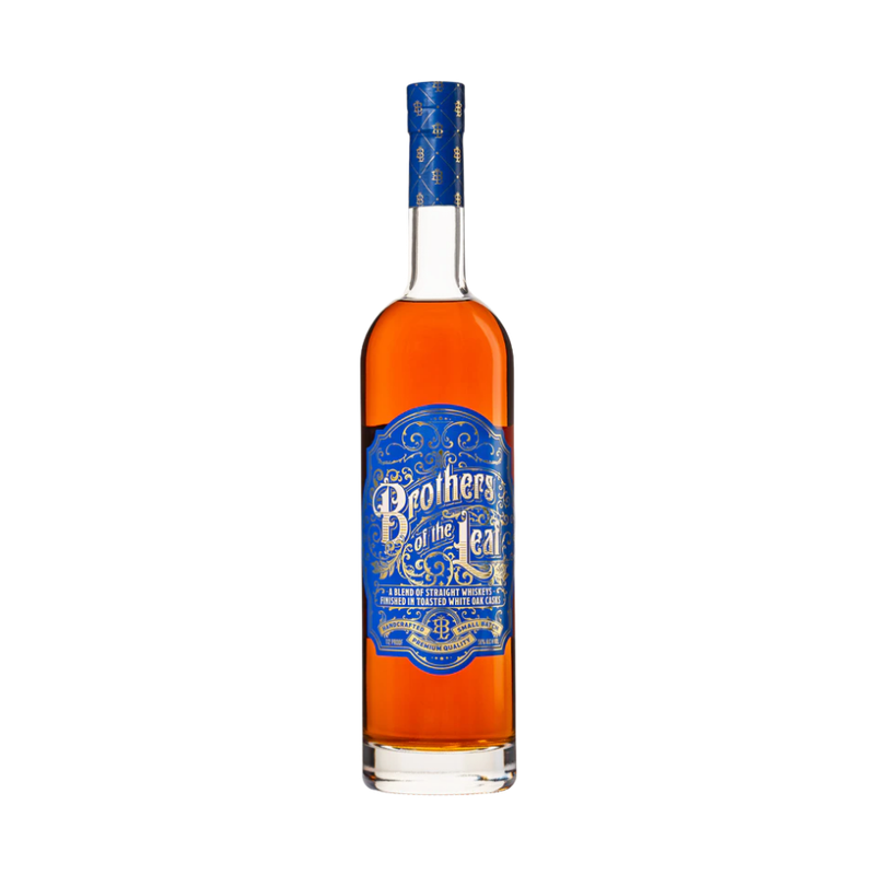 Brothers Of The Leaf Blended Straight Whiskey Finished In Toasted White Oak Casks - ForWhiskeyLovers.com