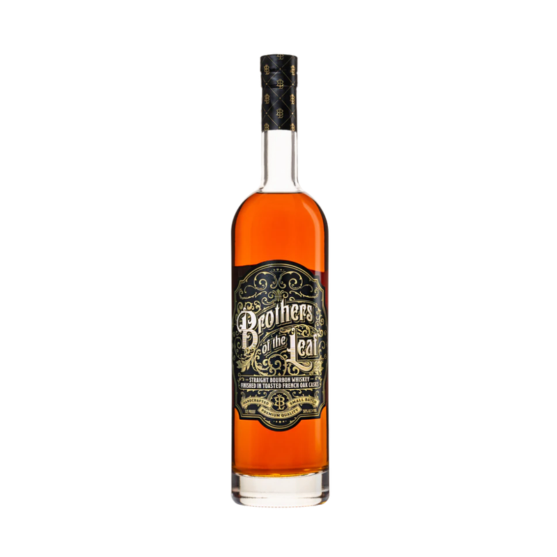 Brothers Of The Leaf Straight Bourbon Whiskey Finished In Toasted French Oak - ForWhiskeyLovers.com
