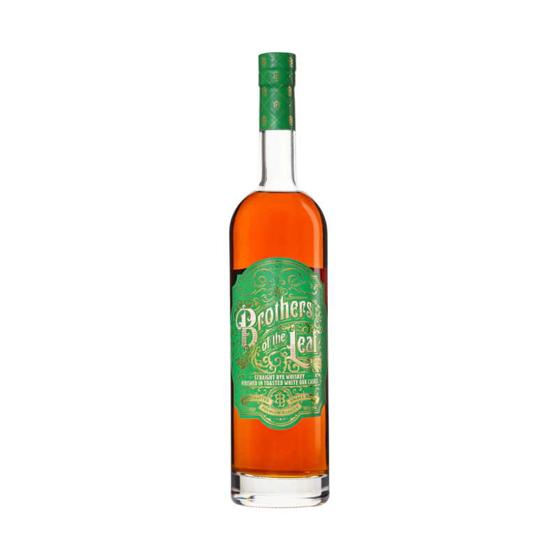 Brothers Of The Leaf Straight Rye Whiskey Finished In Toasted American Oak - ForWhiskeyLovers.com