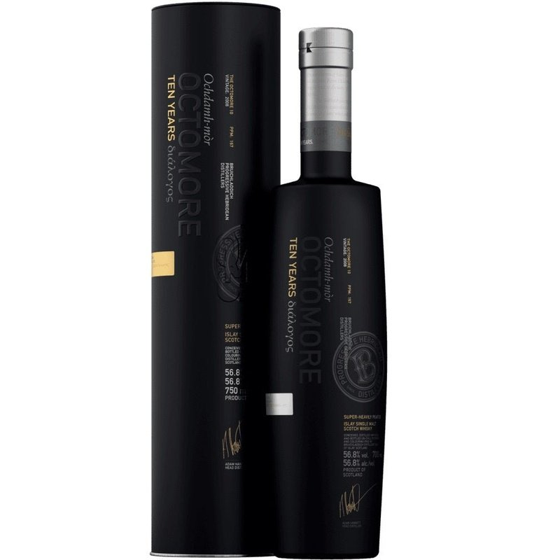 Bruichladdich Octomore 10 Year Old Super Heavily Peated Islay Single Malt Scotch Whisky - ForWhiskeyLovers.com