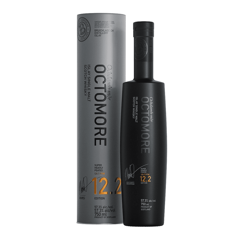 Bruichladdich Octomore 12.2 Edition Super Heavily Peated Islay Single Malt Scotch Whisky - ForWhiskeyLovers.com