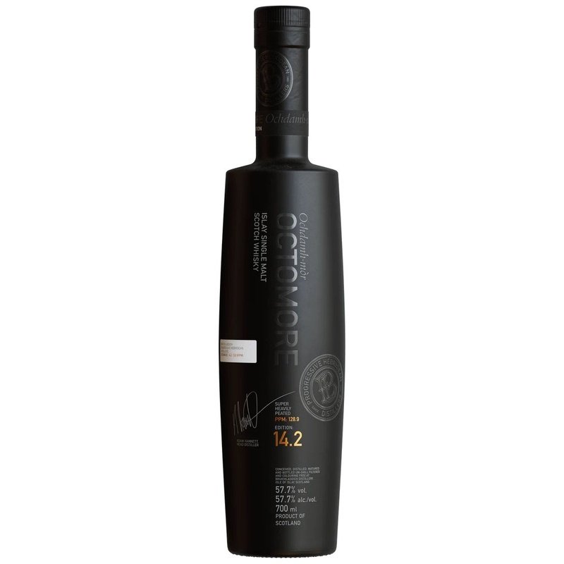 Bruichladdich Octomore 14.2 Edition Super Heavily Peated Islay Single Malt Scotch Whisky - ForWhiskeyLovers.com