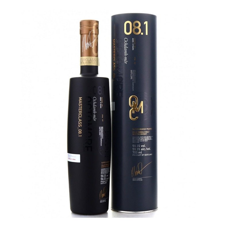 Bruichladdich Octomore 8.1 Edition Super Heavily Peated Islay Single Malt Scotch Whisky - ForWhiskeyLovers.com