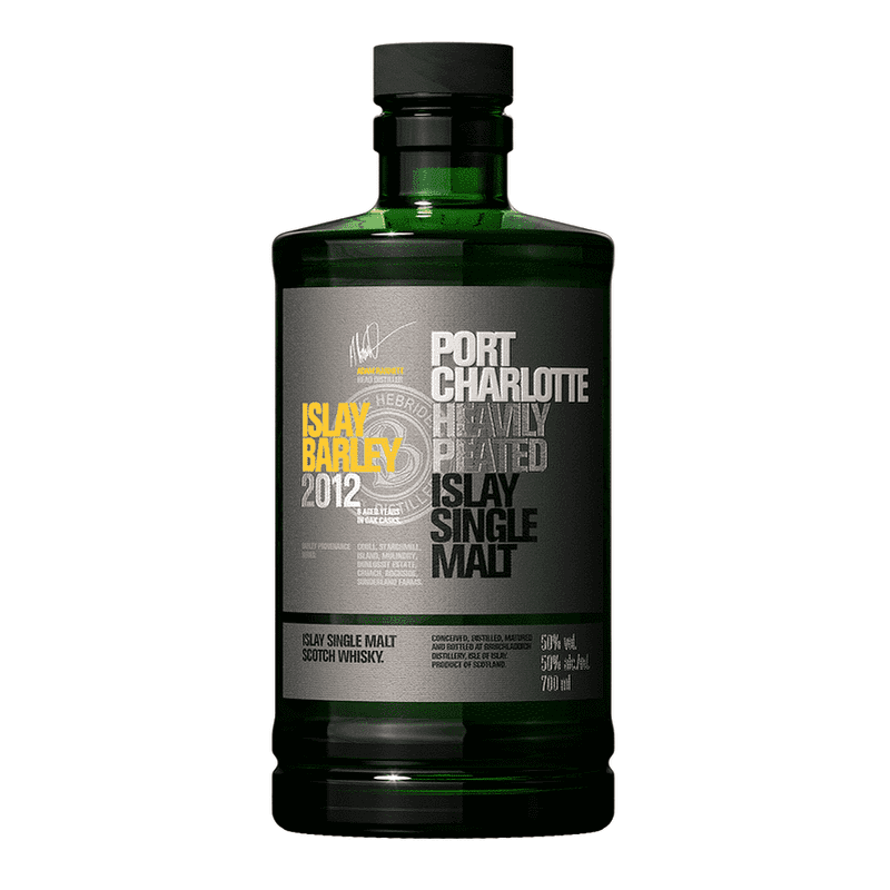 Bruichladdich Port Charlotte Heavily Peated Islay Barley 2012 Single Malt Scotch Whisky - ForWhiskeyLovers.com