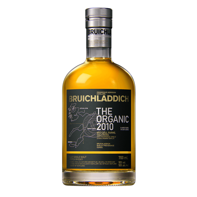 Bruichladdich The Organic 2010 Islay Single Malt Scotch Whisky - ForWhiskeyLovers.com