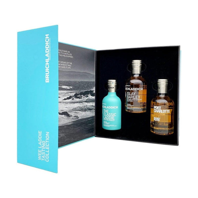 Bruichladdich Wee Laddie Tasting Collection 3-Pack - ForWhiskeyLovers.com