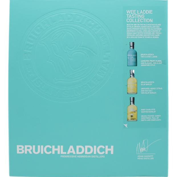 Bruichladdich Wee Laddie Tasting Collection 3-Pack - ForWhiskeyLovers.com