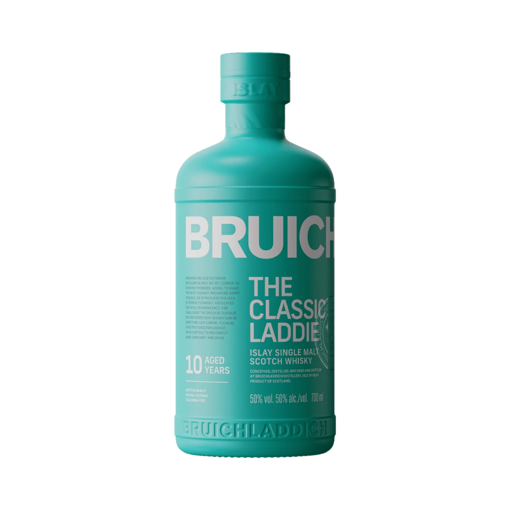 Bruichladdich 10 Year Classic Laddie Scottish Barley Unpeated Islay Single Malt Scotch Whisky - LoveScotch.com