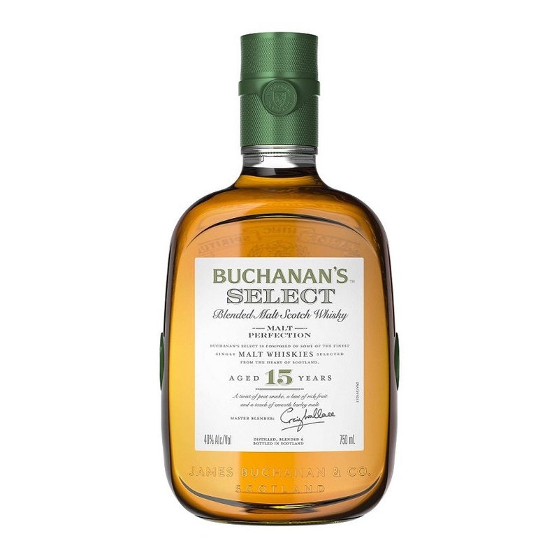 Buchanan's Select 15 Year Old Blended Malt Scotch Whisky - ForWhiskeyLovers.com