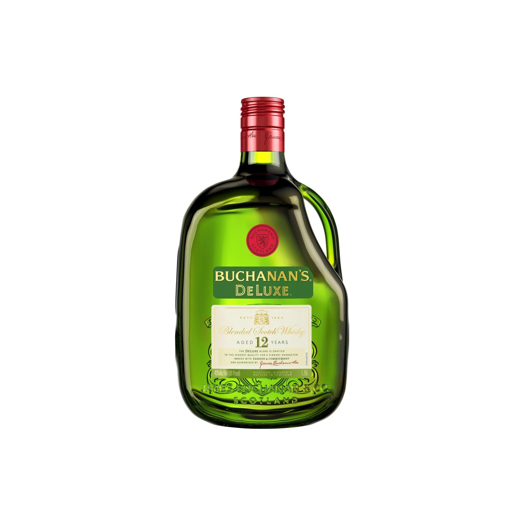 Buchanans 12 Years Old Deluxe Blended Scotch Whisky 12 year 1.75L - ForWhiskeyLovers.com