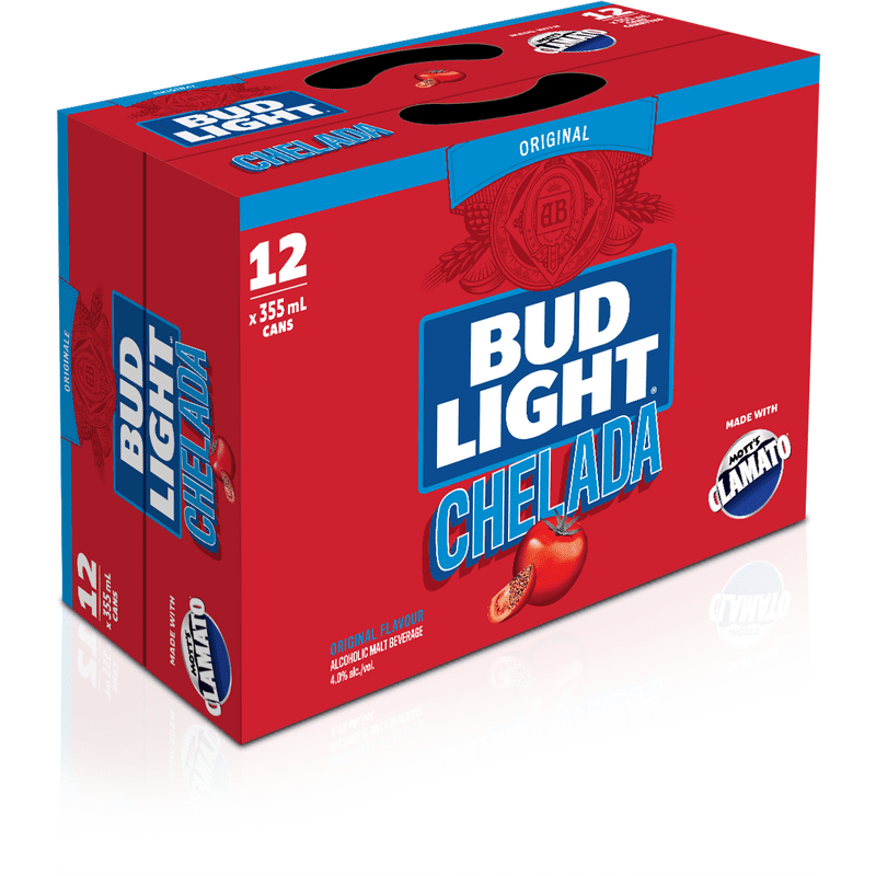 Bud Light Chelada 12-Pack Cans - ForWhiskeyLovers.com