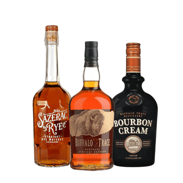 Buffalo Trace 1L, Sazerac Rye, & Buffalo Trace Cream Bundle - ForWhiskeyLovers.com