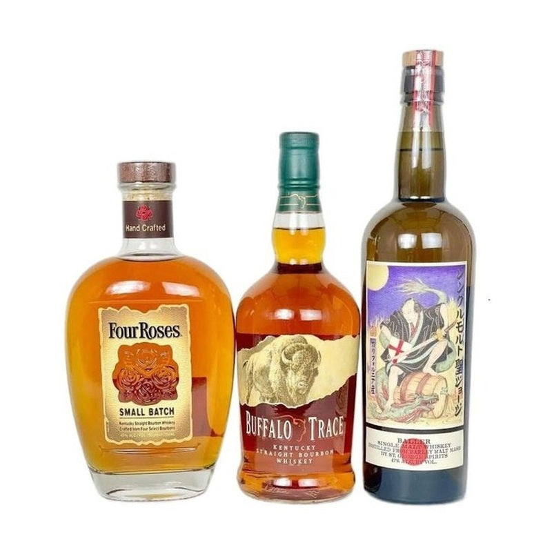 Buffalo Trace, Four Roses, & St. George Bundle - ForWhiskeyLovers.com