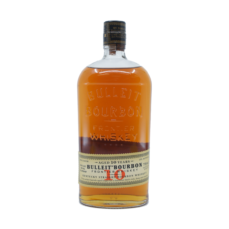 Bulleit Bourbon 10 Year Old Kentucky Straight Bourbon Whiskey - ForWhiskeyLovers.com