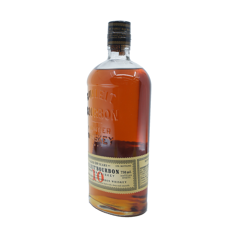 Bulleit Bourbon 10 Year Old Kentucky Straight Bourbon Whiskey - ForWhiskeyLovers.com