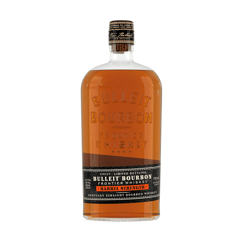 Bulleit Bourbon Barrel Strength Kentucky Straight Bourbon Whiskey - ForWhiskeyLovers.com
