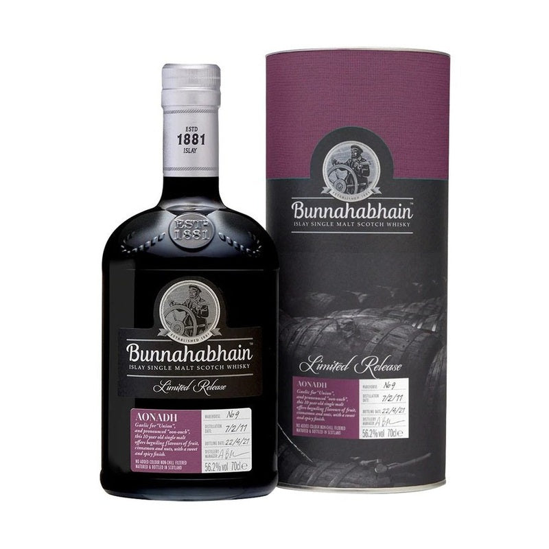 Bunnahabhain 10 Year Old 'Aonadh' Single Malt Scotch Whisky - ForWhiskeyLovers.com