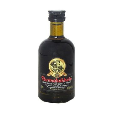 Bunnahabhain 12 Year Old Islay Single Malt Scotch Whisky 12-Pack 50ml - ForWhiskeyLovers.com