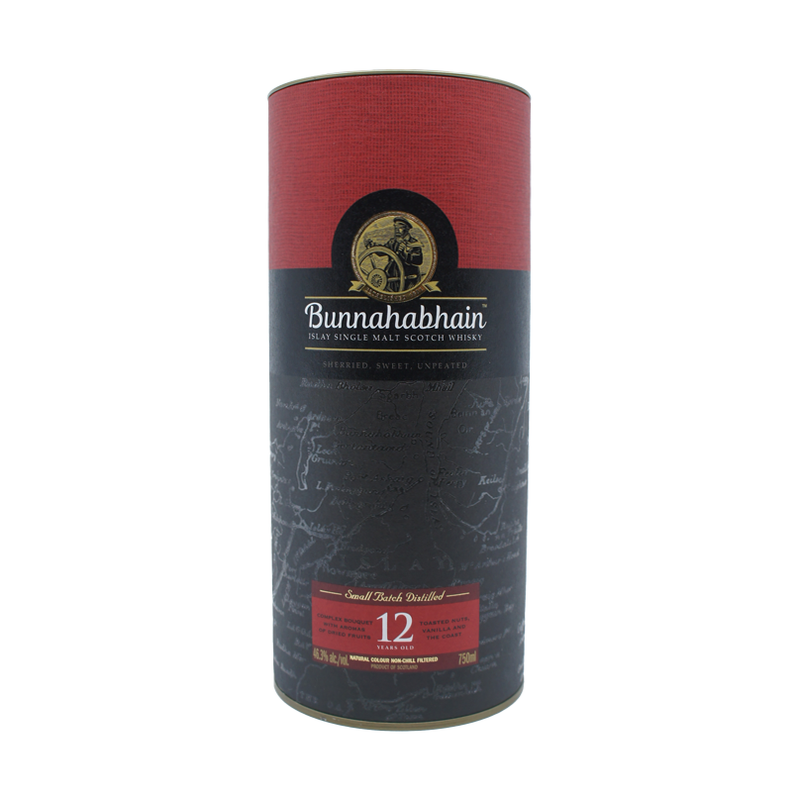 Bunnahabhain 12 Year Old Single Malt Scotch Whisky 750ml - ForWhiskeyLovers.com