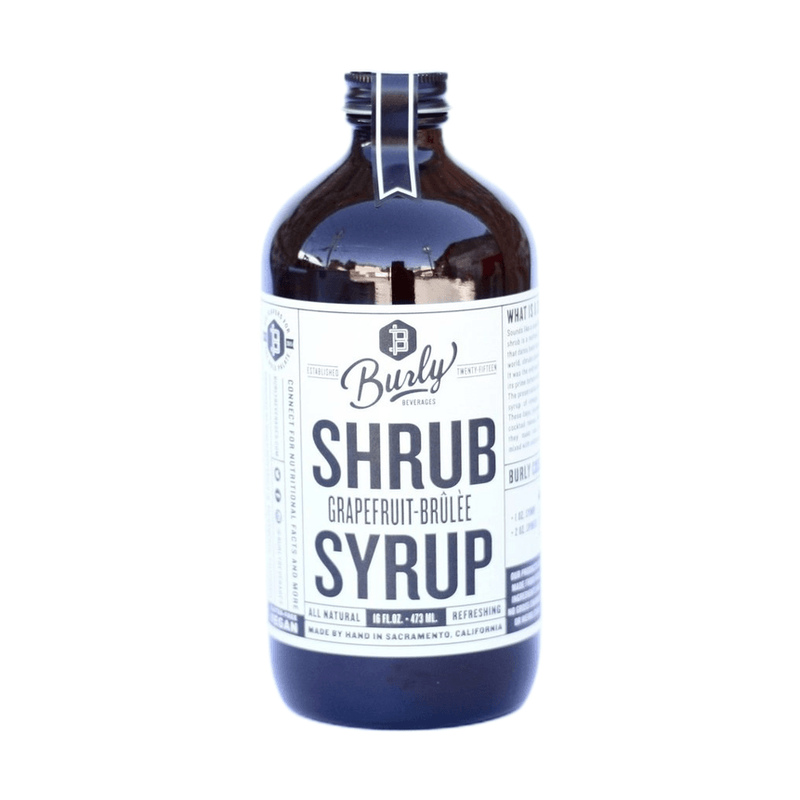 Burly 'Grapefruit-Br–l‚e' Shrub Syrup - ForWhiskeyLovers.com