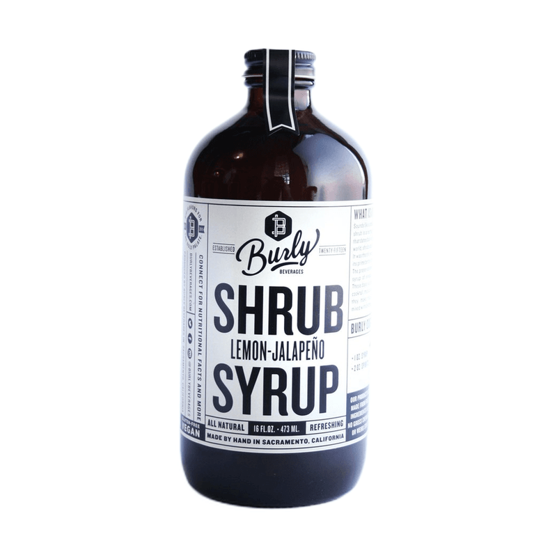 Burly 'Lemon-Jalapeno' Shrub Syrup - ForWhiskeyLovers.com