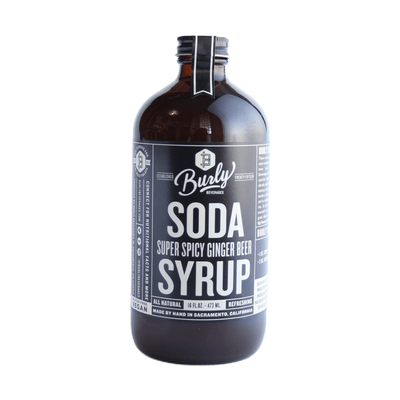 Burly 'Super Spicy Ginger Beer' Soda Syrup - ForWhiskeyLovers.com