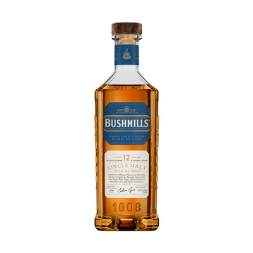 Bushmills 12 Year Old Single Malt Irish Whiskey - ForWhiskeyLovers.com