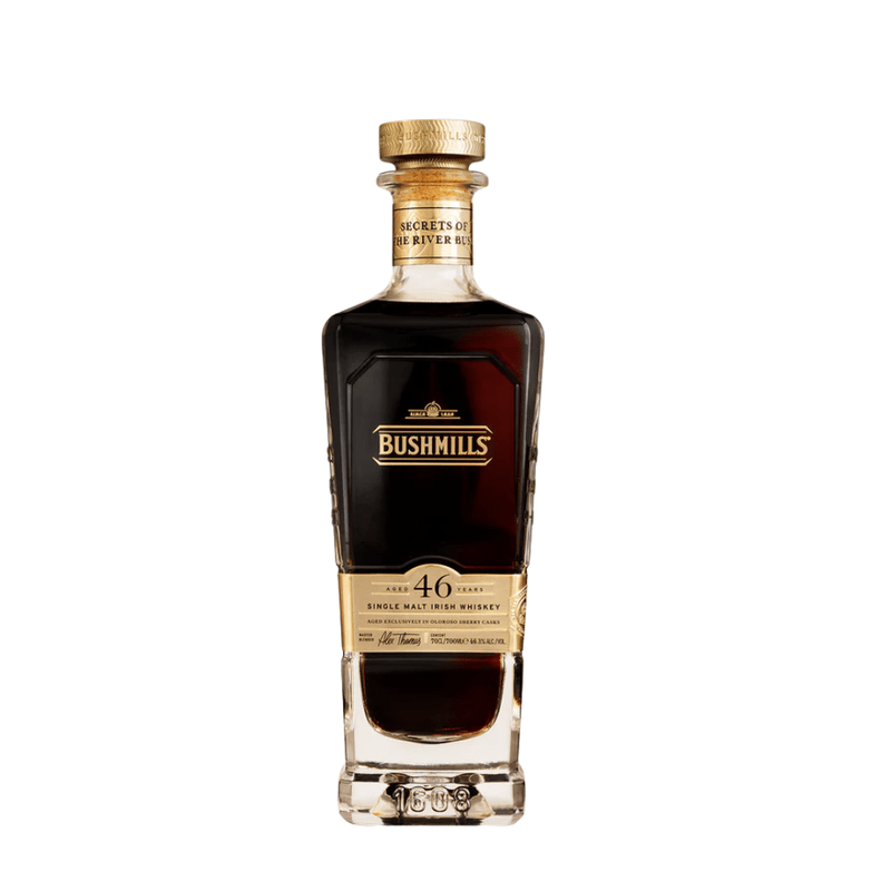 Bushmills 46 Year old Single Malt Irish Whiskey - ForWhiskeyLovers.com
