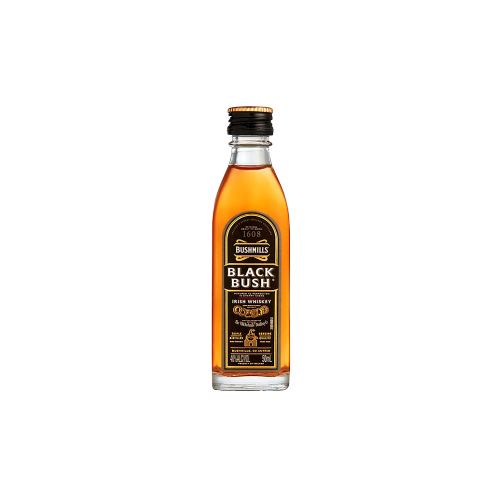 Bushmills Black Bush Irish Whiskey 50ml - ForWhiskeyLovers.com