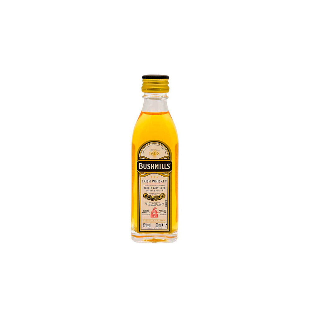 Bushmills Original Irish Whisky WHITE LABEL 50 ml - ForWhiskeyLovers.com
