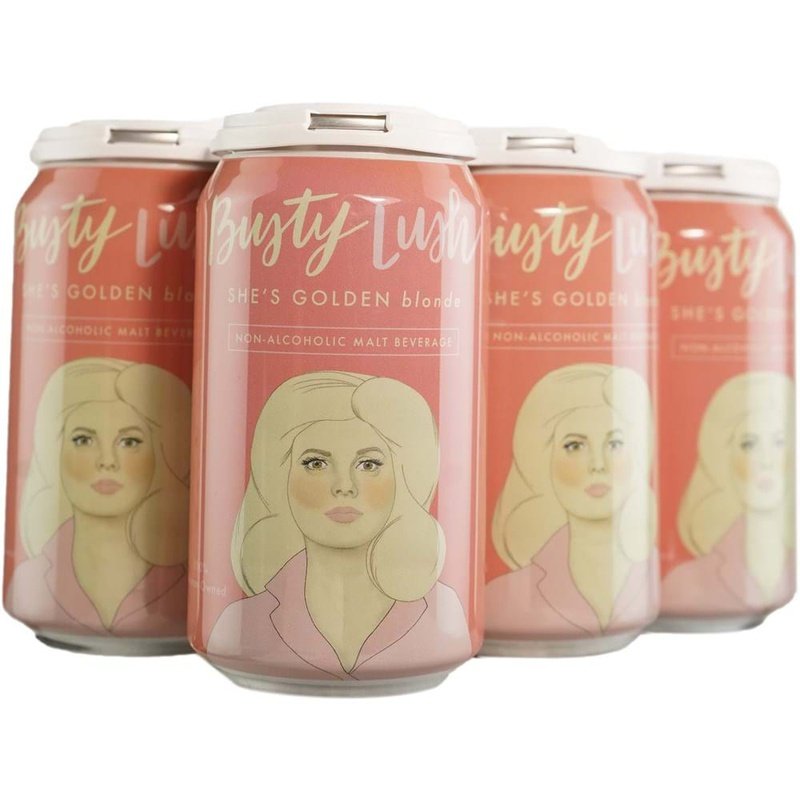 Busty Lush She's Golden Blonde Malt Beverage 4-Pack - ForWhiskeyLovers.com