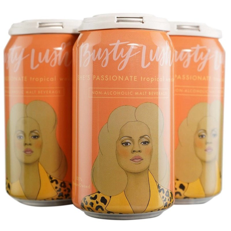 Busty Lush She's Passionate Tropical Weisse Malt Beverage 4-Pack - ForWhiskeyLovers.com