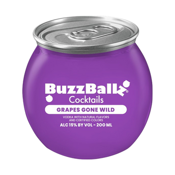 BuzzBallz Grapes Gone Wild Cocktail 200ml - ForWhiskeyLovers.com