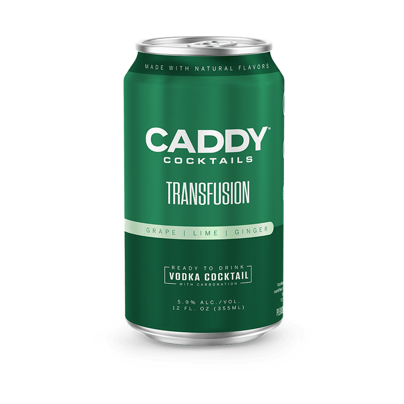 Caddy Clubhouse Cocktails Transfusion 4 Pack - ForWhiskeyLovers.com