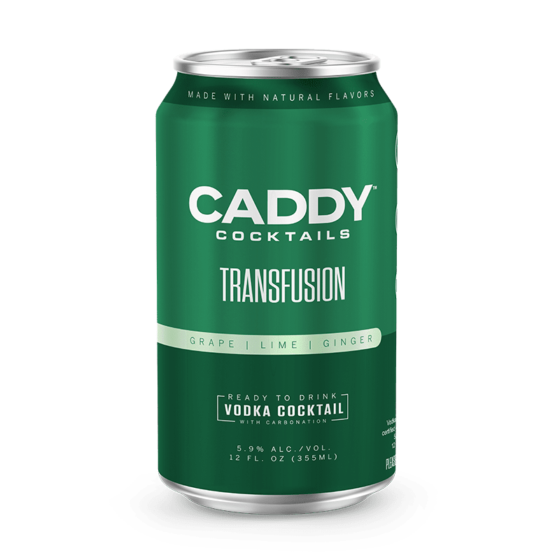 Caddy Clubhouse Cocktails Transfusion 4 Pack - ForWhiskeyLovers.com