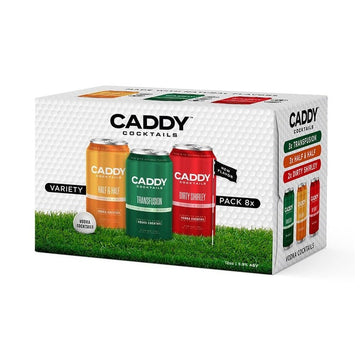 Caddy Cocktails Variety 8-Pack - ForWhiskeyLovers.com
