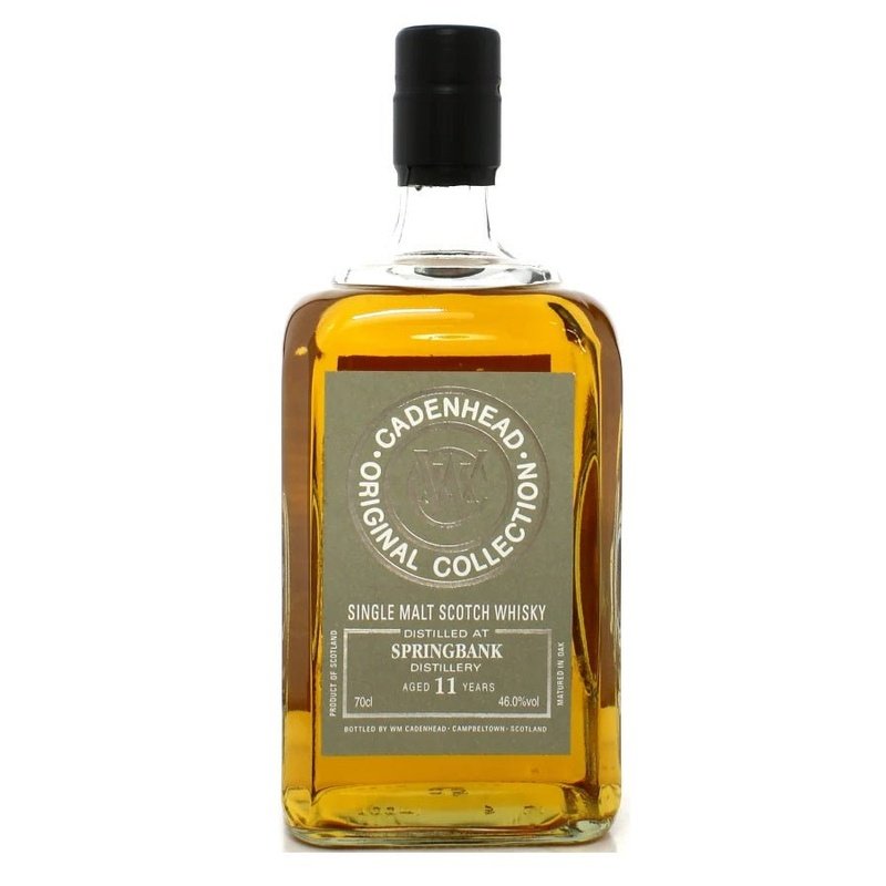 Cadenhead 11 Year Old 'Original Collection - Springbank' Single Malt Scotch Whisky - ForWhiskeyLovers.com